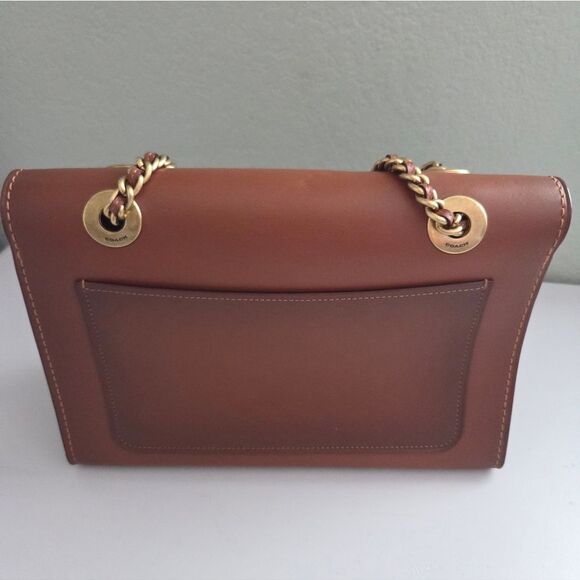 Coach Parker In Colorblock Woven Straw/Leather - Picture 8 of 16